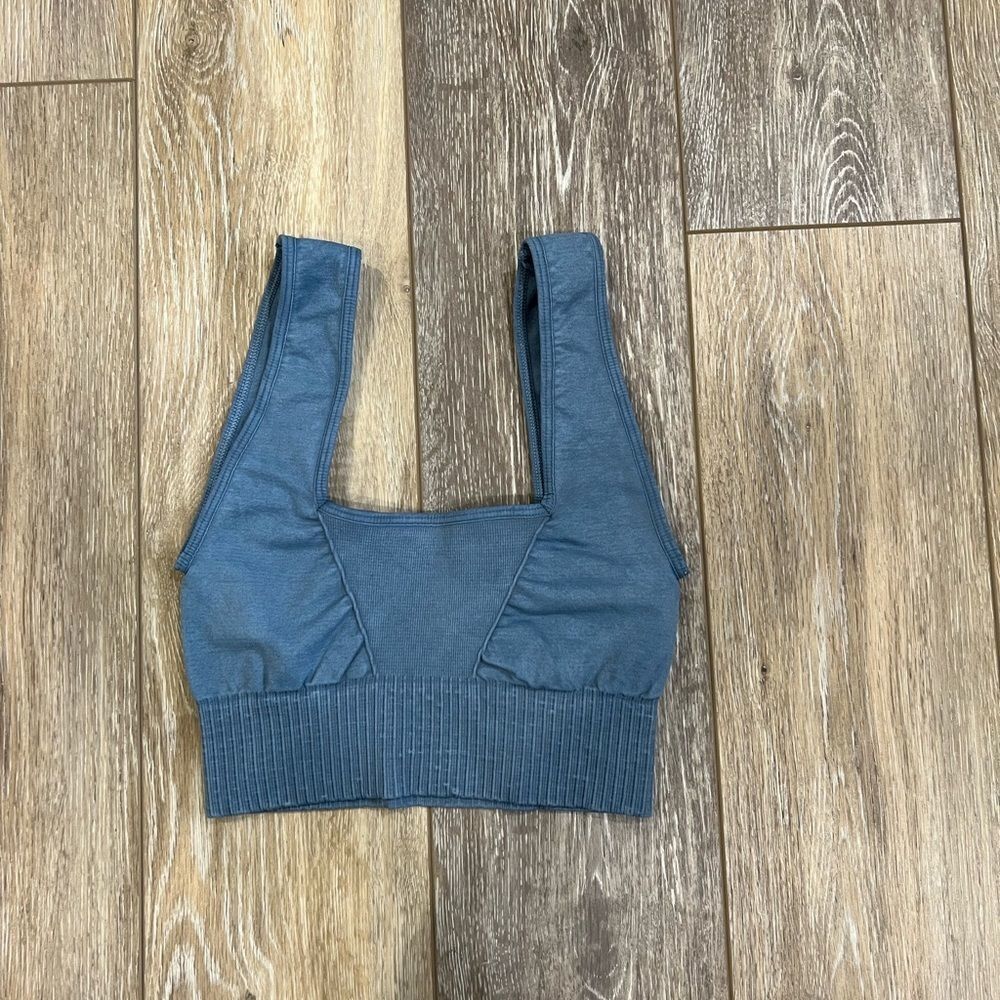 Free People Square Neck Good Karma sports bra